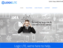 Tablet Screenshot of logiclte.com
